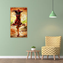 Lade das Bild in den Galerie-Viewer, Schönheit - voller runder Diamant - 50x30cm