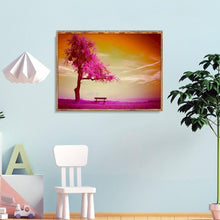 Lade das Bild in den Galerie-Viewer, Landschaft - voller quadratischer Diamant - 40x30cm