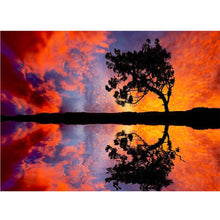 Lade das Bild in den Galerie-Viewer, Landschaft - voller quadratischer Diamant - 40x30cm