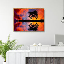 Lade das Bild in den Galerie-Viewer, Landschaft - voller quadratischer Diamant - 40x30cm