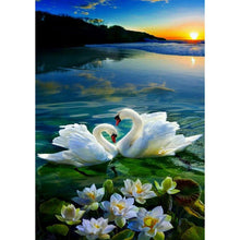 Lade das Bild in den Galerie-Viewer, Landschaft - voller quadratischer Diamant - 40x30cm