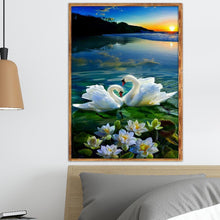 Lade das Bild in den Galerie-Viewer, Landschaft - voller quadratischer Diamant - 40x30cm