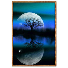 Lade das Bild in den Galerie-Viewer, Landschaft - voller quadratischer Diamant - 40x30cm