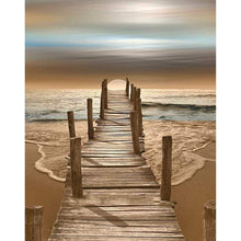 Lade das Bild in den Galerie-Viewer, Landschaft - voller quadratischer Diamant - 30x40cm