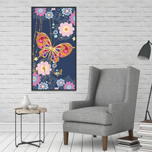 Lade das Bild in den Galerie-Viewer, Kunst - voller runder Diamant - 48x30cm