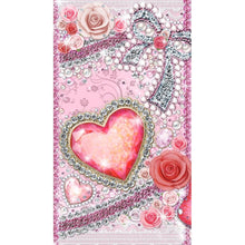 Lade das Bild in den Galerie-Viewer, Kunst - voller runder Diamant - 48x30cm