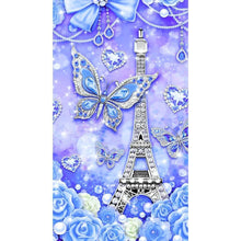 Lade das Bild in den Galerie-Viewer, Kunst - voller runder Diamant - 48x30cm