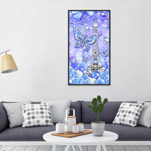 Lade das Bild in den Galerie-Viewer, Kunst - voller runder Diamant - 48x30cm