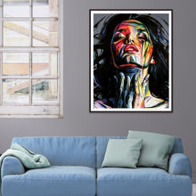 Lade das Bild in den Galerie-Viewer, Mädchen - voller runder Diamant - 30x40cm