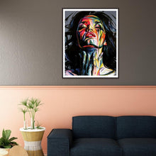 Lade das Bild in den Galerie-Viewer, Mädchen - voller runder Diamant - 30x40cm