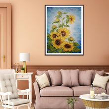 Lade das Bild in den Galerie-Viewer, Blumen - voller runder Diamant - 30x40cm