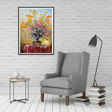 Lade das Bild in den Galerie-Viewer, Blumen - voller runder Diamant - 30x40cm