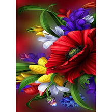 Lade das Bild in den Galerie-Viewer, Blumen - voller runder Diamant - 30x40cm