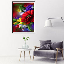 Lade das Bild in den Galerie-Viewer, Blumen - voller runder Diamant - 30x40cm