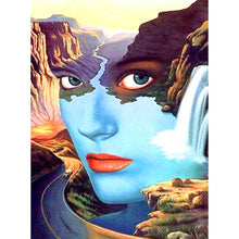 Lade das Bild in den Galerie-Viewer, Kunst - voller quadratischer Diamant - 40x30cm