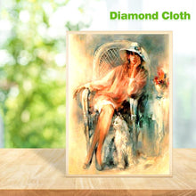 Lade das Bild in den Galerie-Viewer, Kunst - voller quadratischer Diamant - 40x30cm