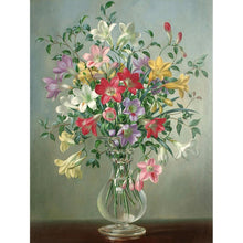 Lade das Bild in den Galerie-Viewer, Blumen - voller runder Diamant - 30x40cm