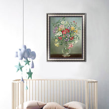 Lade das Bild in den Galerie-Viewer, Blumen - voller runder Diamant - 30x40cm