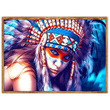 Lade das Bild in den Galerie-Viewer, Charakter - voller runder Diamant - 40x30cm