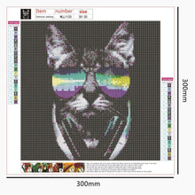 Lade das Bild in den Galerie-Viewer, Kunst - voller runder Diamant - 30x30cm