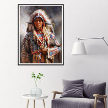 Lade das Bild in den Galerie-Viewer, Indisch - runder runder Diamant - 30x40cm