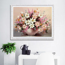 Lade das Bild in den Galerie-Viewer, Blumen - voller runder Diamant - 40x30cm