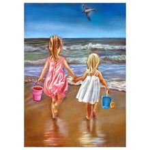 Lade das Bild in den Galerie-Viewer, Handwerk - voller runder Diamant - 40x30cm