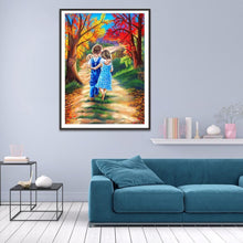 Lade das Bild in den Galerie-Viewer, Handwerk - voller runder Diamant - 40x30cm