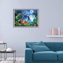 Lade das Bild in den Galerie-Viewer, Kunst - voller runder Diamant - 40x30cm