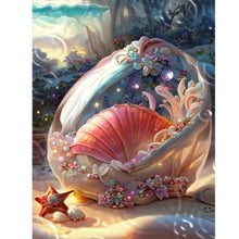 Lade das Bild in den Galerie-Viewer, Strandlandschaft - Full Drill Diamond Painting