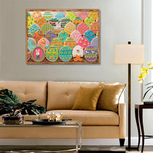 Lade das Bild in den Galerie-Viewer, Abstrakt - voller quadratischer Diamant - 40x30cm