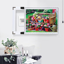 Lade das Bild in den Galerie-Viewer, Kunst - voller quadratischer Diamant - 40x30cm