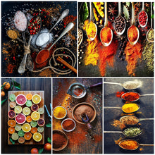 Lade das Bild in den Galerie-Viewer, Wolkekunst Diamantmalerei - Vollbohrer - Küche