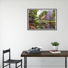 Lade das Bild in den Galerie-Viewer, Haus - voller runder Diamant - 30x40cm