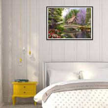 Lade das Bild in den Galerie-Viewer, Haus - voller runder Diamant - 30x40cm