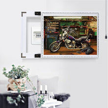 Lade das Bild in den Galerie-Viewer, Autolandschaft - voller runder Diamant - 40x30cm