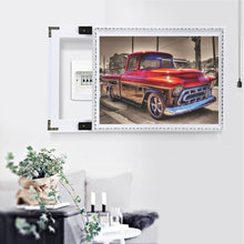 Lade das Bild in den Galerie-Viewer, Autolandschaft - voller runder Diamant - 40x30cm