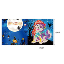 Lade das Bild in den Galerie-Viewer, 4pcs/Set-Halloween-Diamond Grußkarten