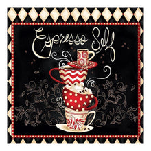 Lade das Bild in den Galerie-Viewer, Tasse - voller runder Diamant - 30x30cm