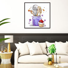 Lade das Bild in den Galerie-Viewer, Tasse - voller runder Diamant - 30x30cm