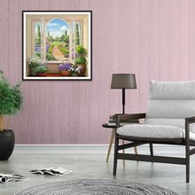 Lade das Bild in den Galerie-Viewer, Landschaft - voller runder Diamant -