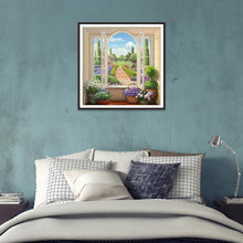 Lade das Bild in den Galerie-Viewer, Landschaft - voller runder Diamant -