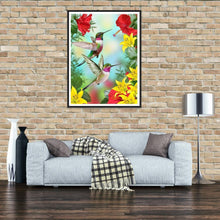 Lade das Bild in den Galerie-Viewer, Blumen - voller runder Diamant - 30x40cm