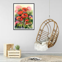 Lade das Bild in den Galerie-Viewer, Blumen - voller runder Diamant - 30x40cm