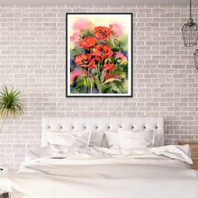 Lade das Bild in den Galerie-Viewer, Blumen - voller runder Diamant - 30x40cm