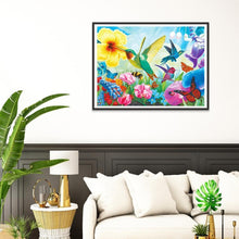 Lade das Bild in den Galerie-Viewer, Vogel - voller runder Diamant - 40x30cm