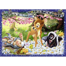 Lade das Bild in den Galerie-Viewer, Hirsch Natur - voller runder Diamant - 40x30cm