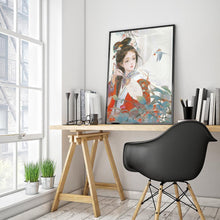 Lade das Bild in den Galerie-Viewer, Geisha - runder runder Diamant - 40x50cm