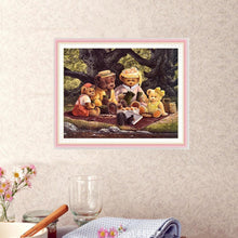 Lade das Bild in den Galerie-Viewer, Bär - voller runder Diamant - 35x30cm