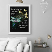 Lade das Bild in den Galerie-Viewer, Libelle - voller runder Diamant - 30x40cm